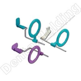 Zestaw pozycjonerów z opcją zdjęć skrzydłowych bocznych / PARALLELING KIT COMPLETE WITH BITE-WING