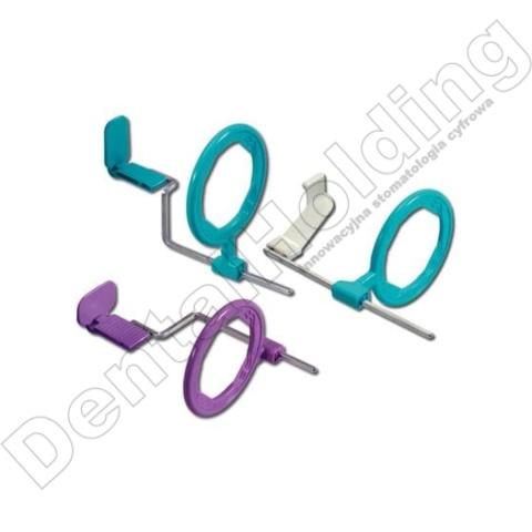 Zestaw pozycjonerów z opcją zdjęć skrzydłowych bocznych / PARALLELING KIT COMPLETE WITH BITE-WING