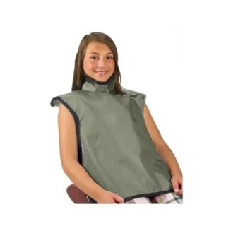 Fartuch ochronny RTG dla dzieci / LCHILD'S BIB APRON W/ COLLAR 20 x 20.5" GRAY