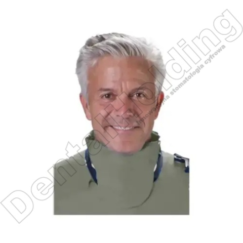 Fartuch ochronny bezołowiowy RTG CBCT / CBCT PANO APRON 24 X 27" GRAY