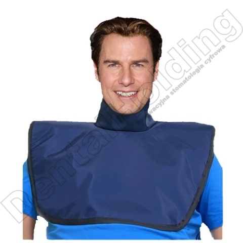 Fartuch ochronny bezołowiowy RTG CBCT / CBCT PANO APRON 24 X 27" ROYAL BLUE