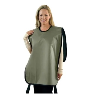 Fartuch ochronny na tarczycę RTG CBCT / ADULT PANORAMIC X-RAY APRON 24 x 27" GRAY