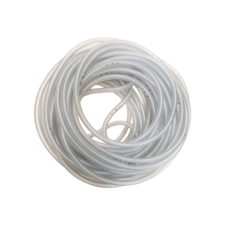 PVC transparent high-pressure steel wire hose (2.5m) - Wysokociśnieniowy przewód PCV w metalowym oplocie