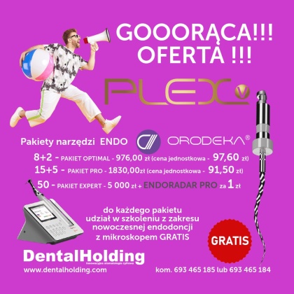 Pakiet PRO ORODEKA - Pakiet narzędzi endodontyczne 15+5