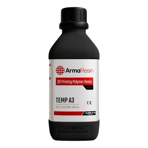 Żywica do koron i mostów tymczasowych Temp A3 0,5 kg Arma Resin