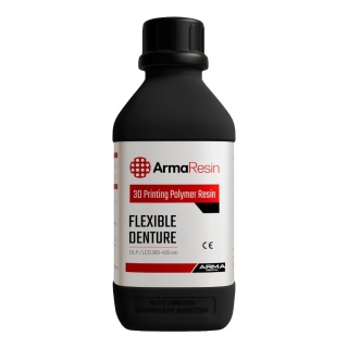 Żywica do protez zębowych Flexible Denture Arma Resin 0,5 kg