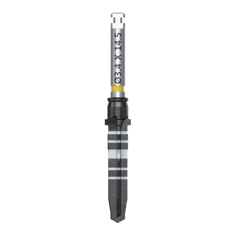Wiertło końcowe chirurgiczne śr. 3,4mm