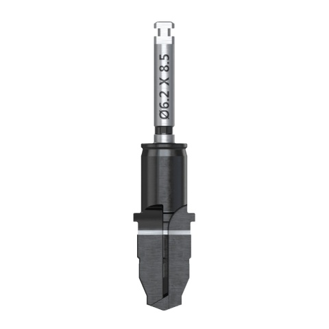 Wiertło końcowe chirurgiczne śr. 6,2mm