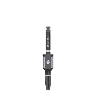 Wiertło końcowe do szablonów śr. 3,0mm