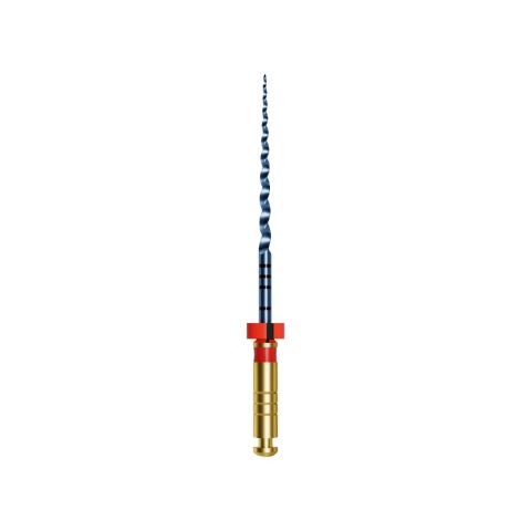 Pilniki maszynowe MG3 BLUE, NiTi blue, długość: 25 mm, 6 szt./blister