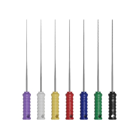 Ręczne pilniki endodontyczne BARBED BROACHES - długość 25mm ( 10 szt./opak)