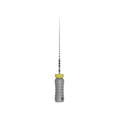STAINLESS STEEL C FILES - pilniki stalowe do ręcznego opracowania kanału zęba - długość 25mm ( 6 szt./opak)