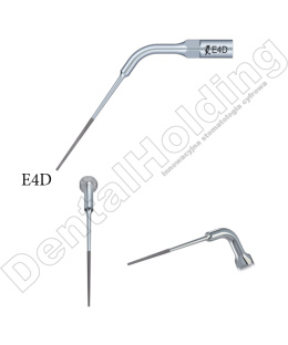 TIP E4D Z NASYPEM DIAMENTOWYM ENDO STANDARD DO SKALERA WOODPECKER/EMS