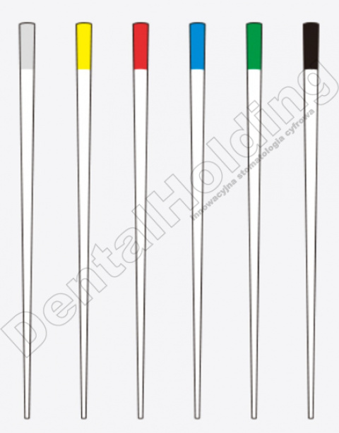 ABSORBENT PAPER POINTS 06 TAPER - sączki papierowe o śred. 0,6mm ( 100 szt./opak) ABSORBENT PAPER POINTS 06 TAPER - sączki papierowe o śred. 0,6mm ( 100 szt./opak)