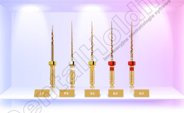 Pilniki maszynowe MG3 II, NiTi Gold, rozmiar: #SV-G2 (asortyment), długośc: 31 mm, opakowanie 5 szt.