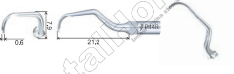 TIP P14R DO PERIODONTOLOGII STANDARD WOODPECKER/EMS